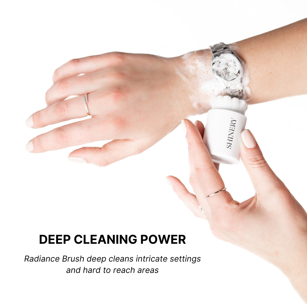 Jewelry Wash, Radiance Brush, and Drying Stone